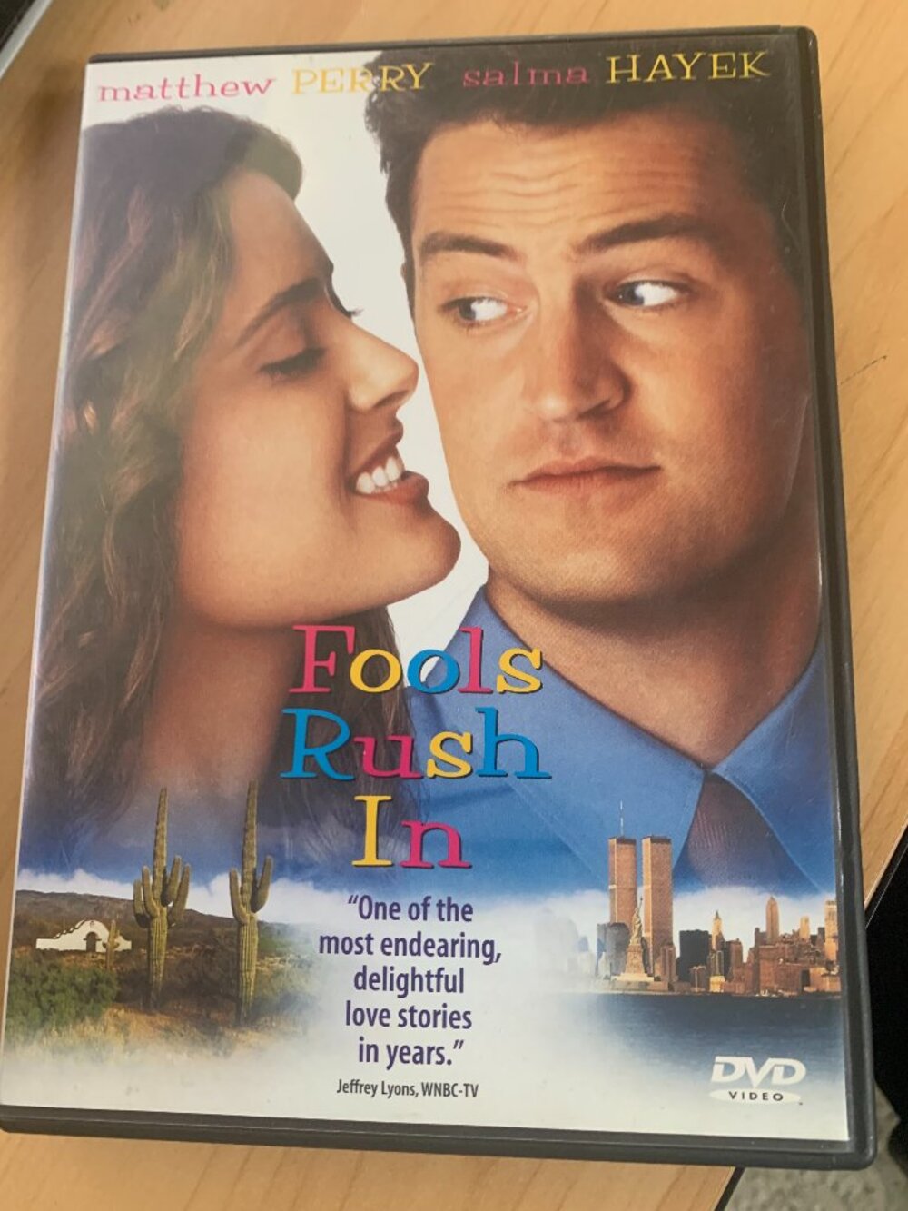 Columbia Tristar Fools Rush In DVD 1997 ( Matthew Perry, Salma Hayek)